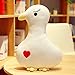 Creativo Big White Duck Pillow Peluche Pato Muñeca Muñeca Regalo del Día del Niño Regalo De Cumpleaños Decoración del Hogar 45 * 66Cm Aproximadamente 0.8 Kg Estilo Zou Mei