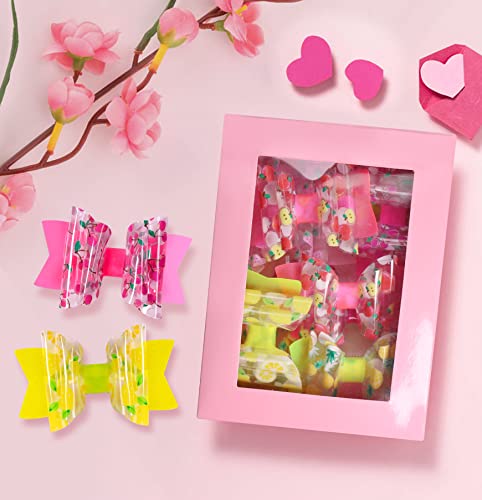 Snowstar 26Pcs Water Hair Bows, Jelly Bow Hair Clip Solid Transparent Pool Bow Waterproof Hair Bows For Girls Teen Student Child #TOP2