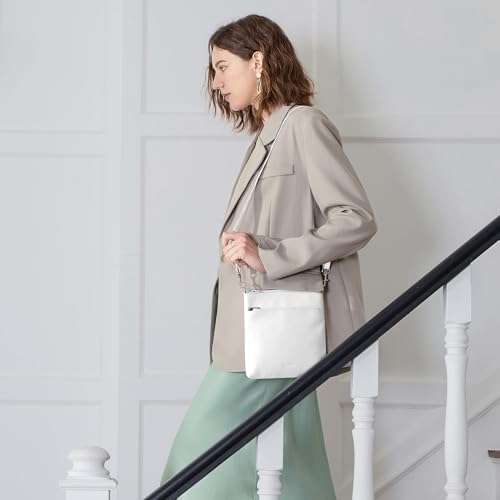 Image of befen Genuine Leather Crossbody Purses for Women Travel Cross Body Bags Lightweight with Adjustable Shoulder Strap