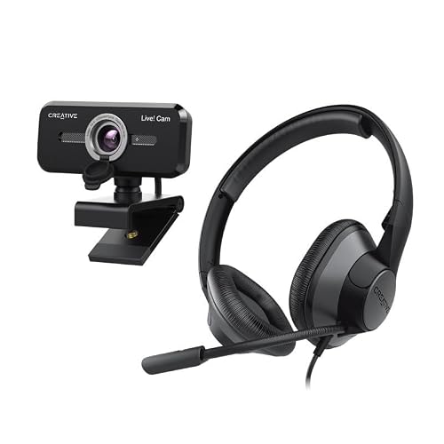 Creative Live! Cam Sync 1080p V2 + HS-720 V2 Bundle