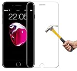 ino Schutzglas kompatibel mit Panzerglas iPhone 7 Plus iPhone 8 Plus Harte Schutzfolie Displayschutzglas Harte Folie Schutz Glasfolie 9H Härte Displayglas