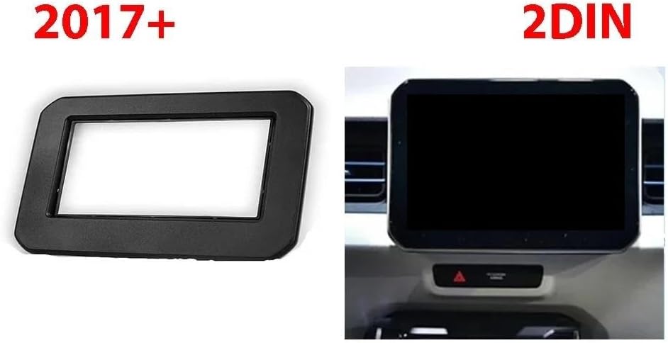 ラジオパネルフェイシア に適合する スズキ イグニス 2017年以降 2DIN オーディオパネル DVDナビゲーションパネルフレーム