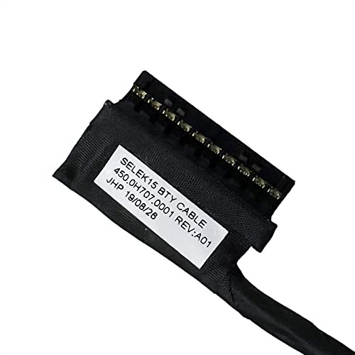 Zahara Battery Cable Connector Wire Line Replacement for Dell 15 G3 3590 G5 3500 3590 5590 5500 / G5 SE 5505 051NFV 51NFV 450.0H707.0001
