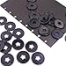 ITSYHPRO 33PCS 1.4inch/35MM Planner Discs for Discbound Notebook System Star Plastic Expander Disc Binding Accessories(Black Star,1.4inch/35MM)