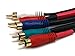Monoprice 25ft 22AWG 5-RCA Component Video/Audio Coaxial Cable (RG-59/U) - Black