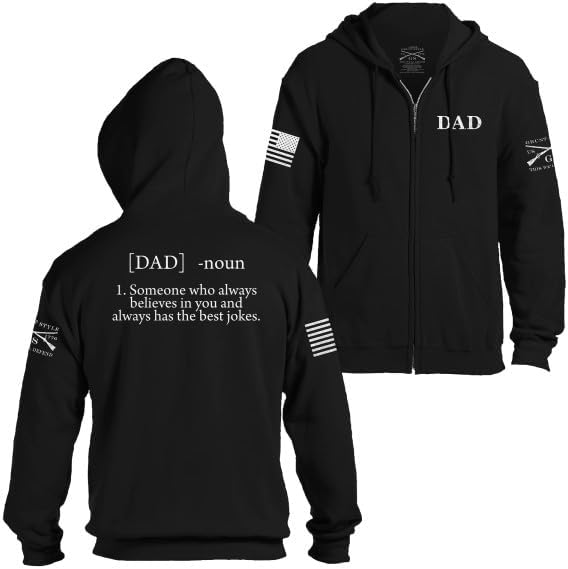 Grunt Style Dad Defined Full-Zip Hoodie