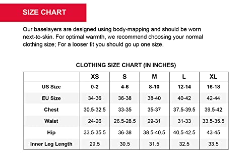 Kari Traa Lune Bottoms Women's Base Layer Leggings - Polyester Blend Knit Thermal Pants, Slate, Large #TOP4