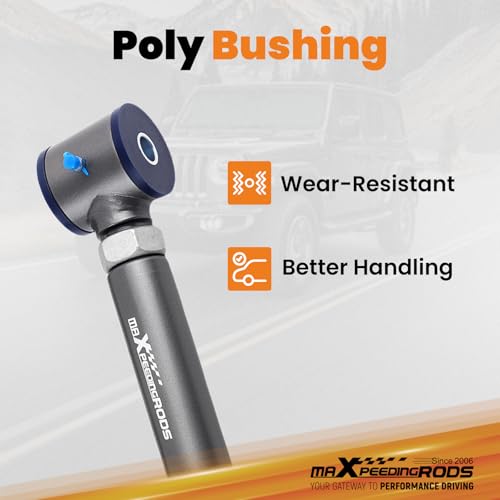 maXpeedingrods Adjustable Front Lower Control Arm for Jeep Cherokee XJ Wrangler TJ Grand Cherokee ZJ with 0-4'' Lift - Image 4