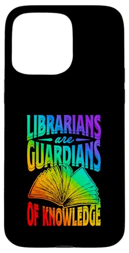 Librarians Are Guardians of Knowledge �C���X�s���[�V�������p �X�}�z�P�[�X iPhone 15 Pro Max �p