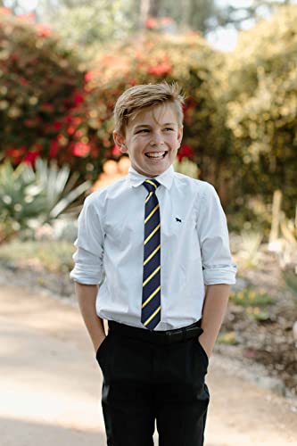 Enlision 3Pcs Boys Pre-Tied Neckties & Pocket Square Set Neck Strap Tie For Kids #TOP1