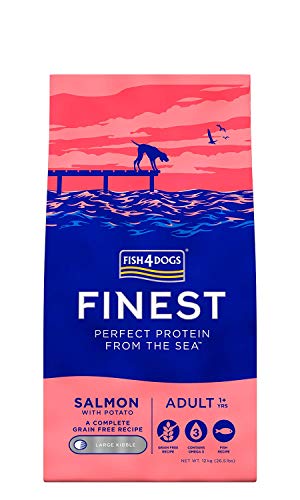 Fish4Dogs Canine Adult Regular Salmon 12KG Cover