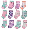 Rising Star Baby Socks – Boys & Girls, Newborn to 24 Months, Ankle Crew & Crew Socks
