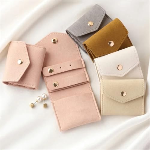 Bolsas de microfibra de alta calidad para el cuidado exclusivo de joyas y collares 3