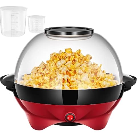 Palomitero AAUU con plato calefactor antiadherente de 5 litros Cover