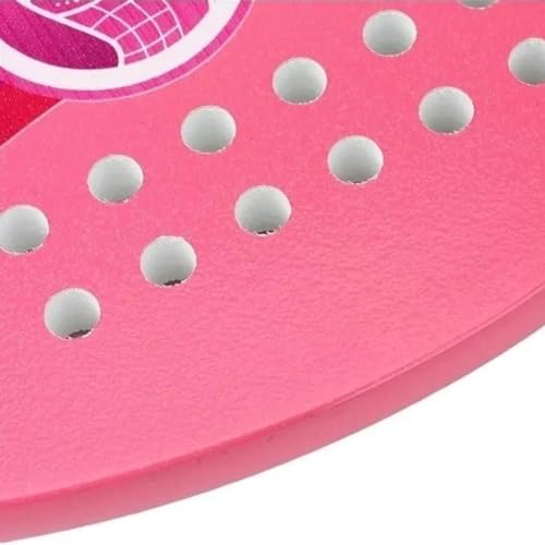 Kit Raquete Para Beach Tennis Profissional Em Fibra Carbono Com Capa Protetora + 3 Bolas de Tênis Ve