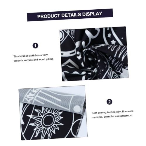Tapiz de pared para fiestas BIUDECO, decoración textil práctica y ligera 3