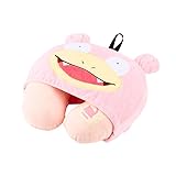 ポケモン フード付きネックピロー ヤドン ピンク | ポケットモンスター トランクベルト ワンタッチ トラベルグッズ 旅行用品 旅行グッズ