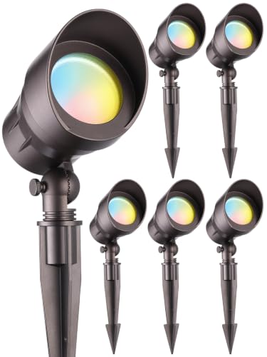 LEONLITE 6-Pack 5CCT 5W 12-24V Low Voltage LED Spotlight Oil Rubbed Bronze