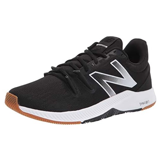 New Balance Men's Trnr V1 Cross Trainer, Black/Gum, 10