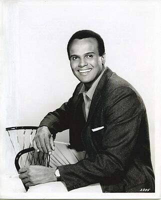 Harry Belafonte Original 1960's 8x10 Photograph End of The World Snipe on Verso