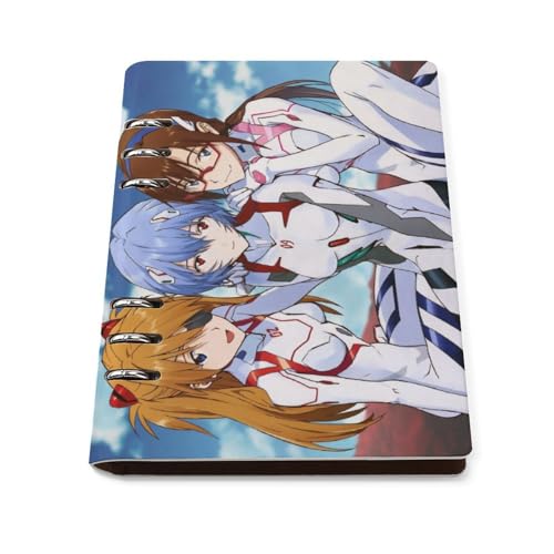 ノート 新世紀エヴァンゲリオン メモ帳 バインダーノート A5 6穴 90枚 てちょう ハードカバー メモ ンダー A5サイズ 横罫線 ??本 文房具 オフィス用品 ルーズリーフ 学生 キャンパス おしゃれ プレゼント 贈り物