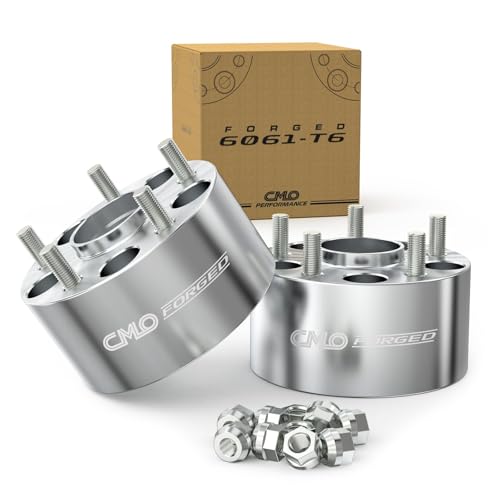 Customadeonly 5x120 Hubcentric Wheel Spacers (2PC 3" 75mm) for Camaro Corvette C8 CT5 CTS Impala - 66.9mm Bore - M14x1.5 - Fix Offset, Improve Stance & Appearance