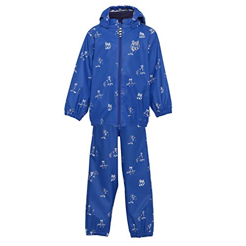 Preisvergleich Produktbild Racoon Baby-Boys Rain Set, Olympian Blue, 86