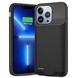 Battery Case for iPhone 13 Pro Max, 8500mAh Slim Portable Protective Charging Case Compatible with...