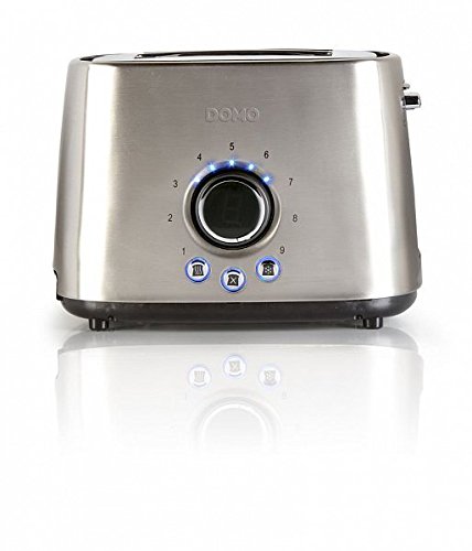 Domo DO956T Edelstahl-Toaster mit 2 Schlitzen – Bild 3
