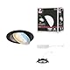 Paulmann 92257 EBL Set Aumus schwenkbar 3-Stepdim LED 1x750lm 2700-6500K 5W 230V Schwarz matt