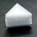20 PCS Bead Sorting Trays Triangle White Plastic