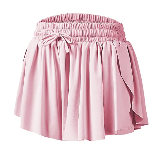 Girls Flowy Shorts Butterfly Shorts Girls Athletic Shorts For Kids Toddler Tennis Skirts Shorts Cute Clothes Summer #TOP1