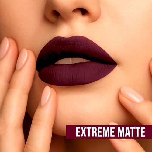 Image of Lightweight Liquid Lipstick - Highly Pigmented, Non-Drying Formula for Bold & Beautiful Lips 3.8g (BRICK WINE)
