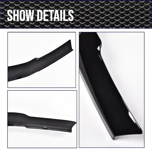G-PLUS Hood Deflector Bug Shield Guard Bonnet Protector Black — view 6