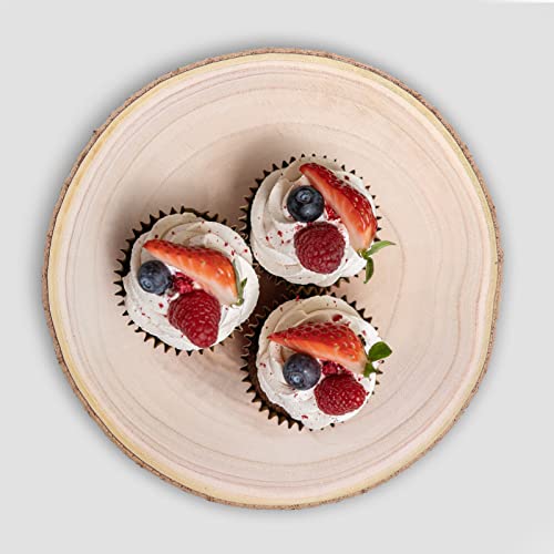 Caydo 10 Pieces 8-9 Inch Wood Slices For Centerpieces With Wood Table Number Holders And Card For Wedding Table Centerpiece Decoration, Parties, Housewarming, Christmas And Family Gatherings #TOP5