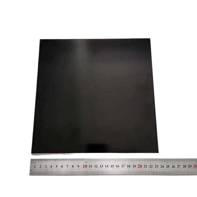 1Pcs Black Template Board Sheet G10 Epoxy Fiber FR4 Plate Thick 0.2mm / 0.3mm / 0.5mm / 1mm / 1.5mm / 2mm / 3mm / 4mm(300MM x 300MM,0.5mm)