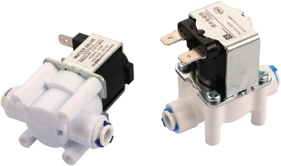 Vanne électromagnétique pour machine de lavage et fuite eau DC 12V - 4
