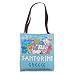 Santorini Greece Painting Souvenir Tote Bag
