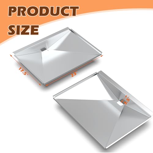 Image of Grease Tray Replacement for Napoleon Legend LEX 485 485RSIB Series Grill Replacement Parts, Grill BBQ Drip Pan Tray for Napoleon N010-0501-M01 N010-0501-M05 Grill Grease Catcher Accessories