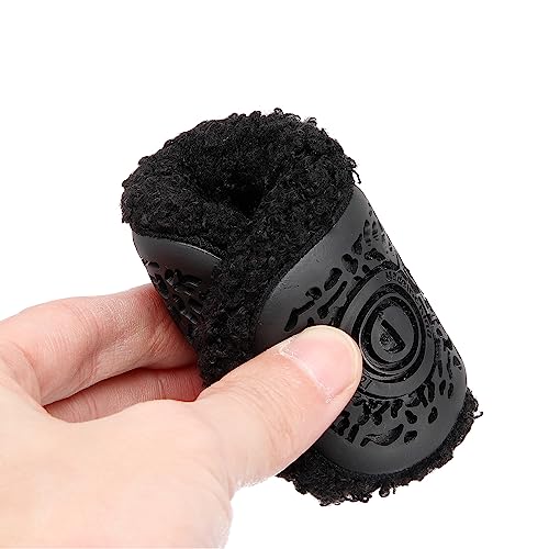 Lisdwde Boys Girls Warm Slippers Kids Winter Indoor Household Shoes Black 5.5-6 Toddler=Eu22-23 #TOP5