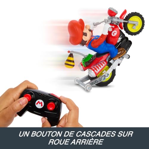 Super Mario Galaxy le film véhicule radiocommandé Hot Wheels Mario Wheelie Motocross - vue 6