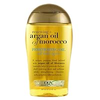 Ogx Renewing + Hydrating & Shine Argan Oil of Morocco Penetrating Hair Oil For Dry & Heat Styled Hair 100mL|Moisturize,revive & create softness &strength