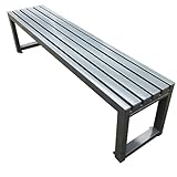Bancs d'extérieur : le banc d'extérieur dispose d'une surface d'assise en bois massif qui ajoute de la beauté à votre espace tout en résistant au vent et à la pluie. Cela garantit qu'il vous fournit un service durable et améliore la beauté de votre environnement extérieur