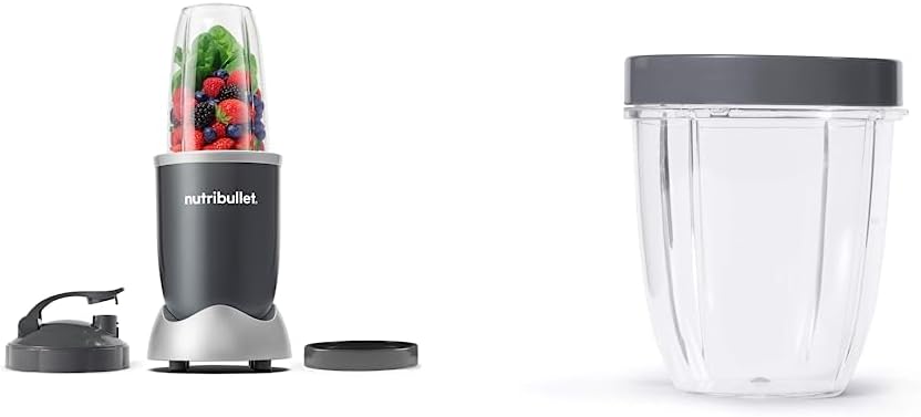 Nutribullet Personal Blender 600W, 24oz, Gray Dominican