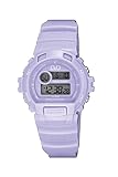 Q&Q Ladies Digital Chronograph Sport Watch Resin Band (Purple)