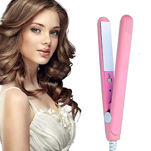 Mini Hair Straightener for Women | Professional Travel Flat Iron | Portable & Lightweight (Multicolor) view 2