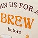Capiont Join Us for A Brew Before Baby is Due Wall Decal - Baby Shower Party Decor,Brewing Gender Reveal Party Supplies,Beer Sign Balloon Arch Backdrop