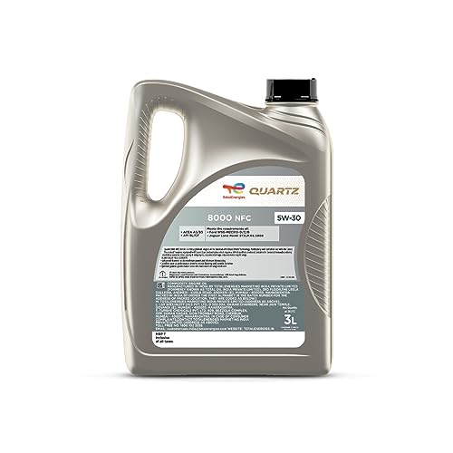 Image of TotalEnergies Quartz 8000 NFC 5W-30 ACEA A5 /B5, API SL /CF Fully Synthetic | Engine Oil for Cars (3L)