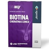 Integratori Capelli a base di Biotina, Cheratina, Zinco. Crescita Capelli...
