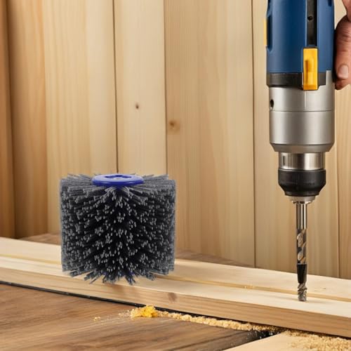 Meule abrasive nylon grain 60 pour nettoyer les impuretés